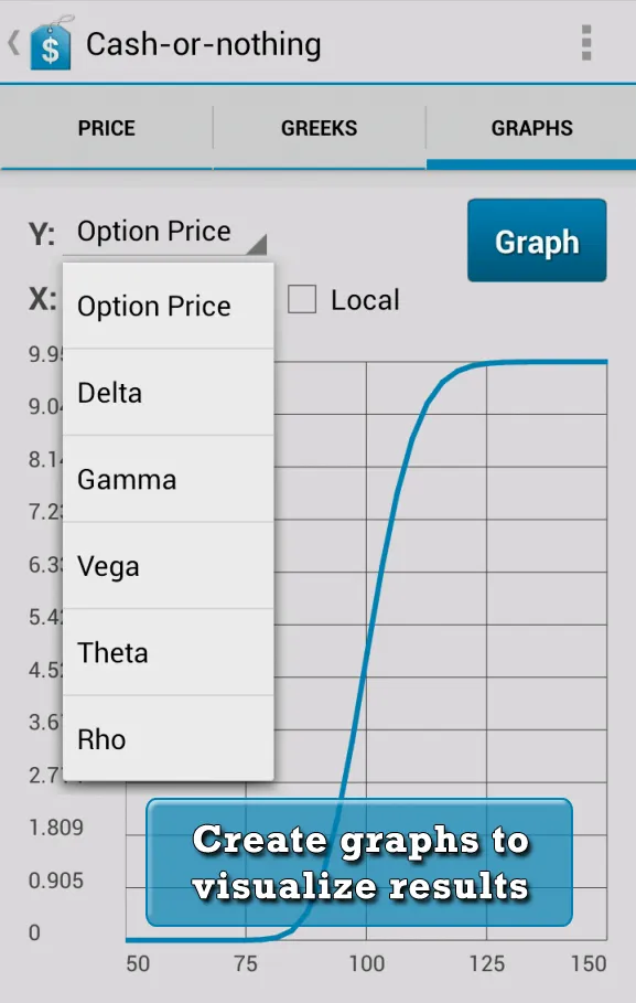 Options Pricing Suite | Indus Appstore | Screenshot