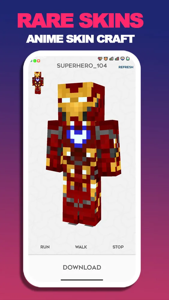 Superhero Skin Craft | Indus Appstore | Screenshot