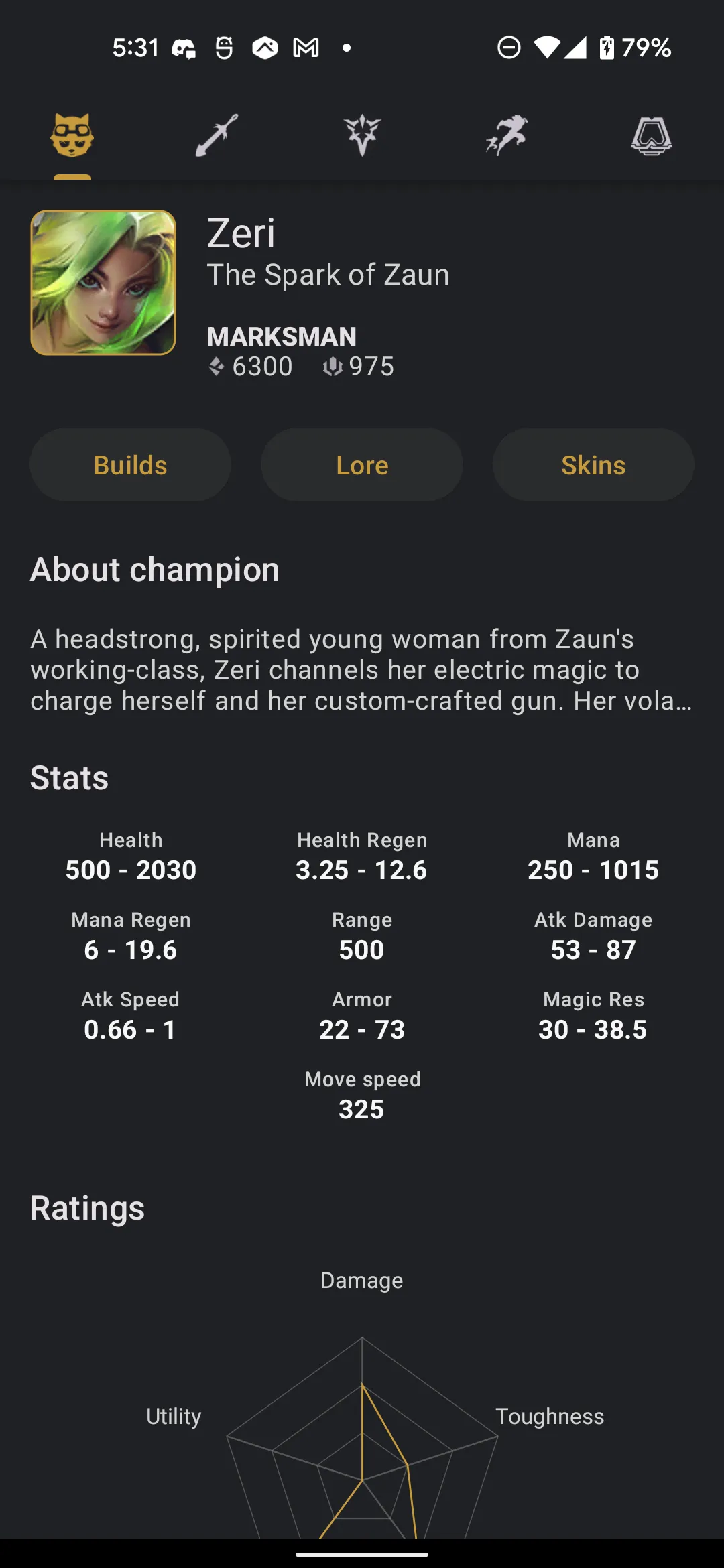 LoL Catalyst: Builds for LoL | Indus Appstore | Screenshot