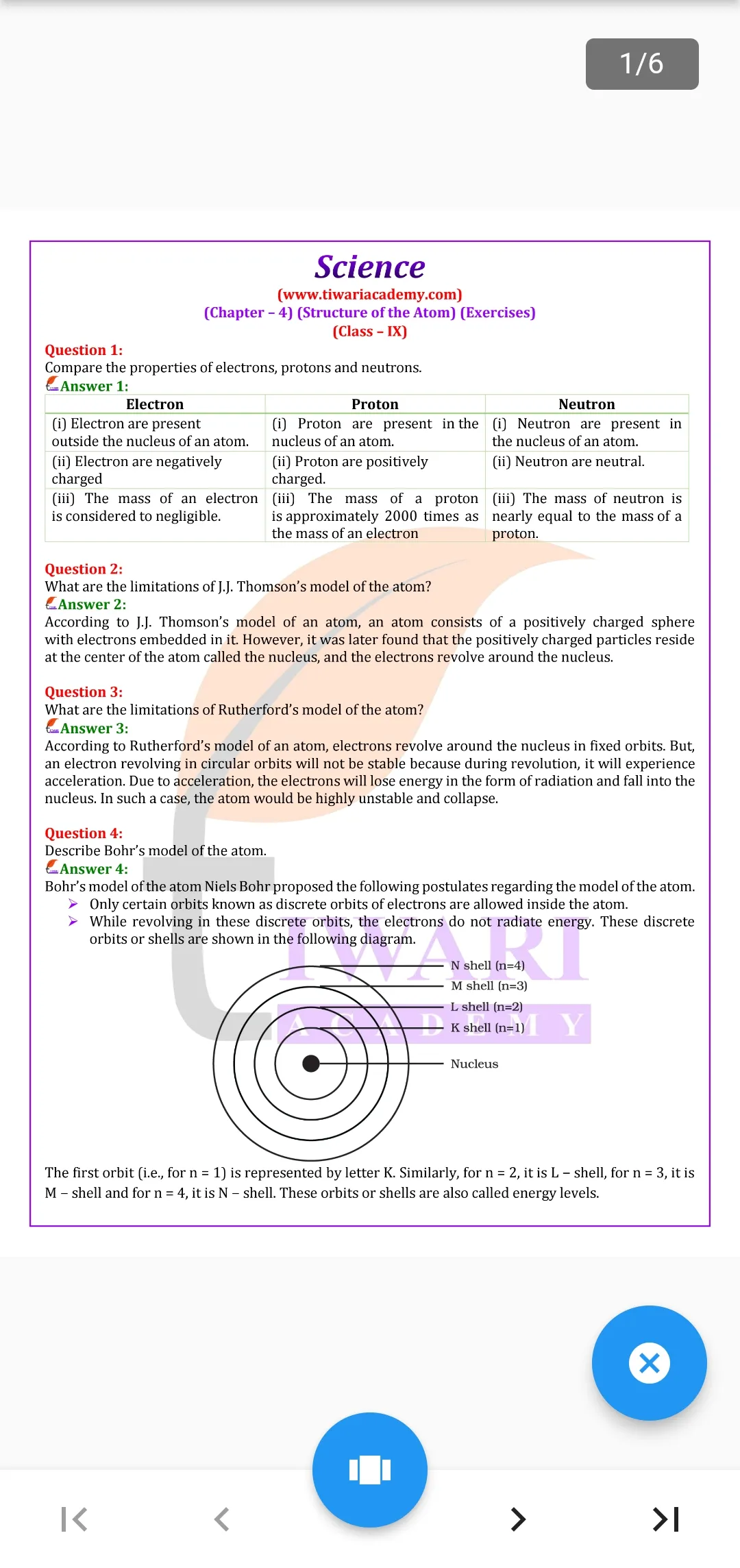 Class 9 Science for 2023-24 | Indus Appstore | Screenshot