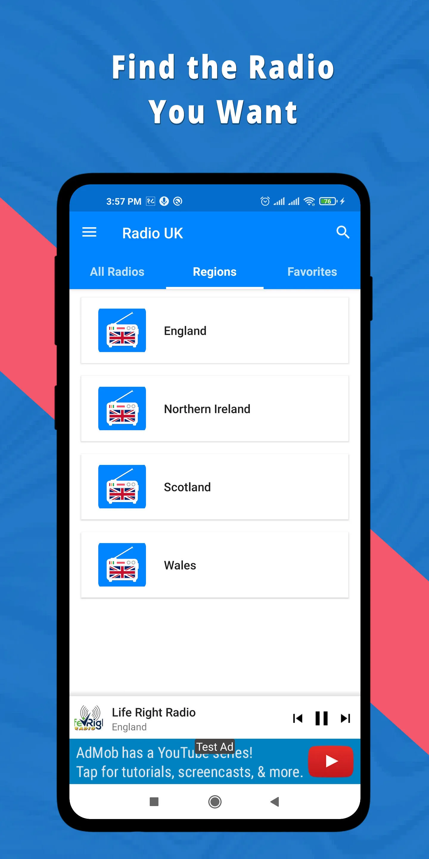 Radio UK - All FM Radio | Indus Appstore | Screenshot