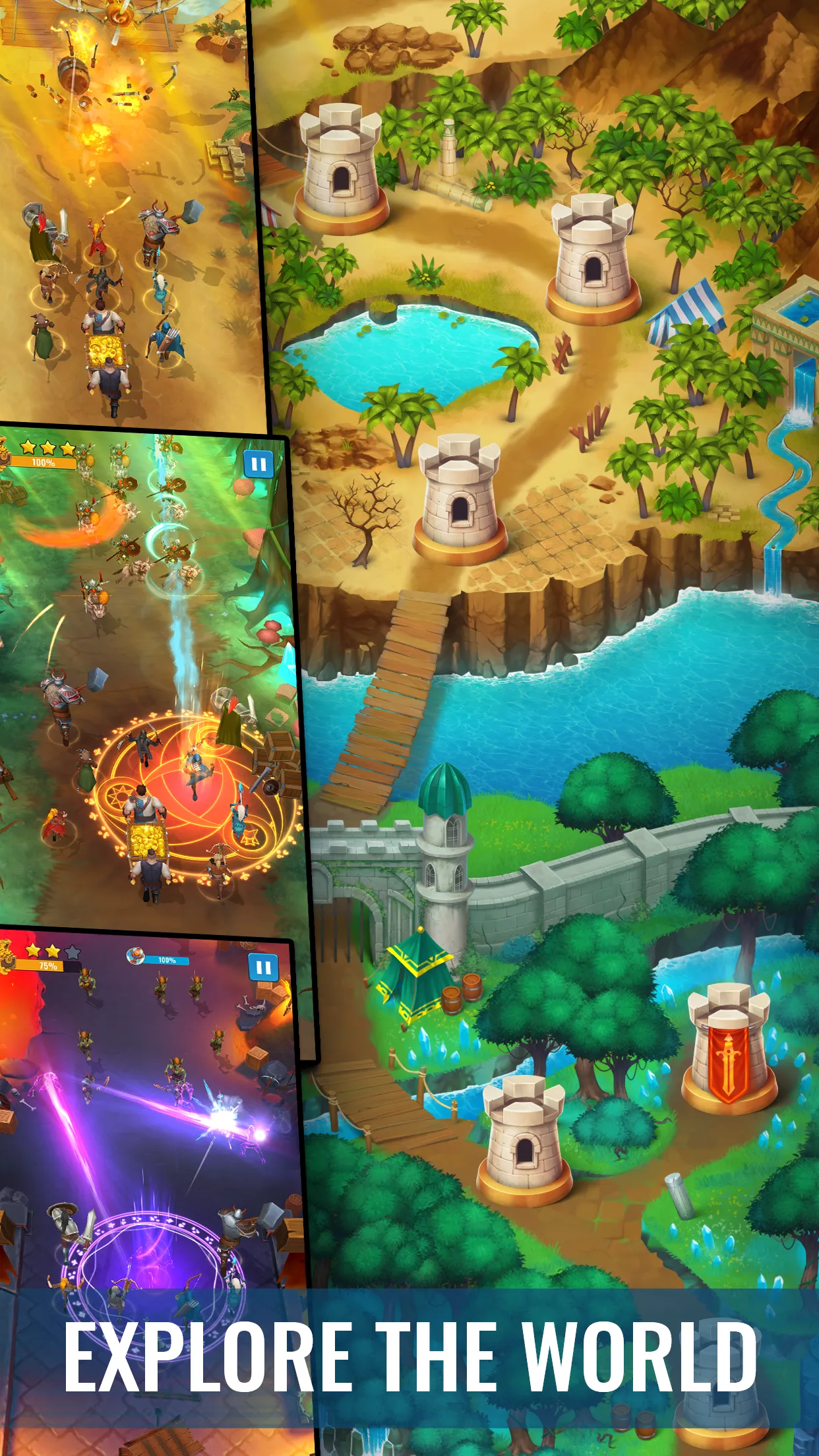 Raid & Rush - Heroes idle RPG | Indus Appstore | Screenshot