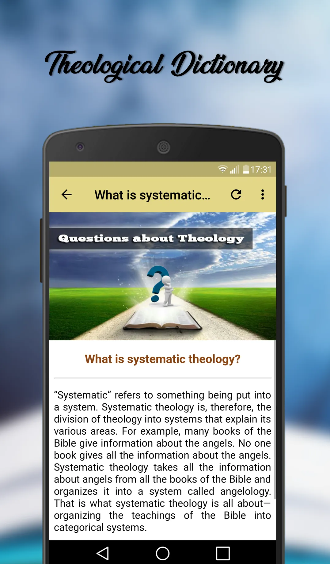 Theological Dictionary | Indus Appstore | Screenshot