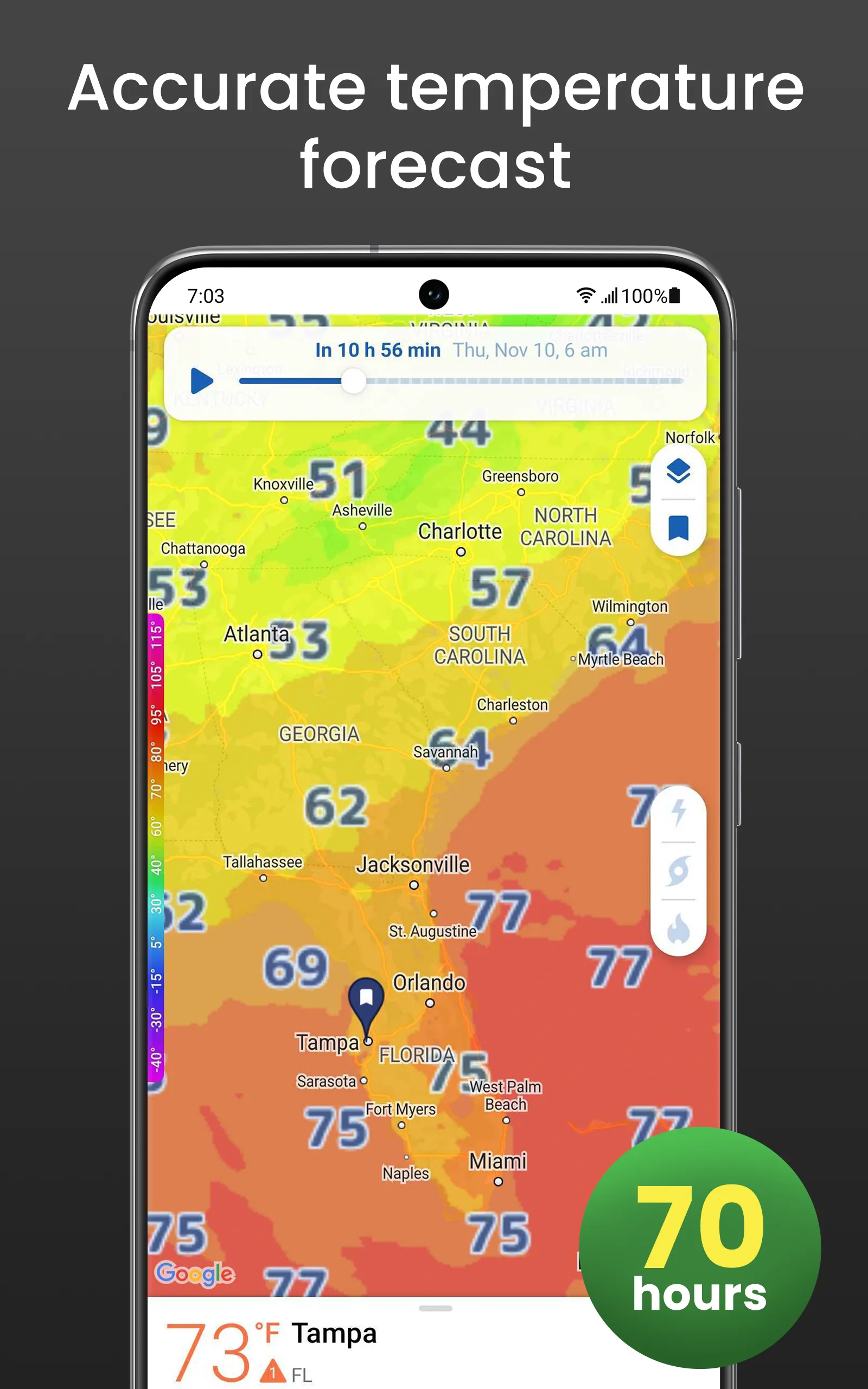 Clime: NOAA Weather Radar Live | Indus Appstore | Screenshot