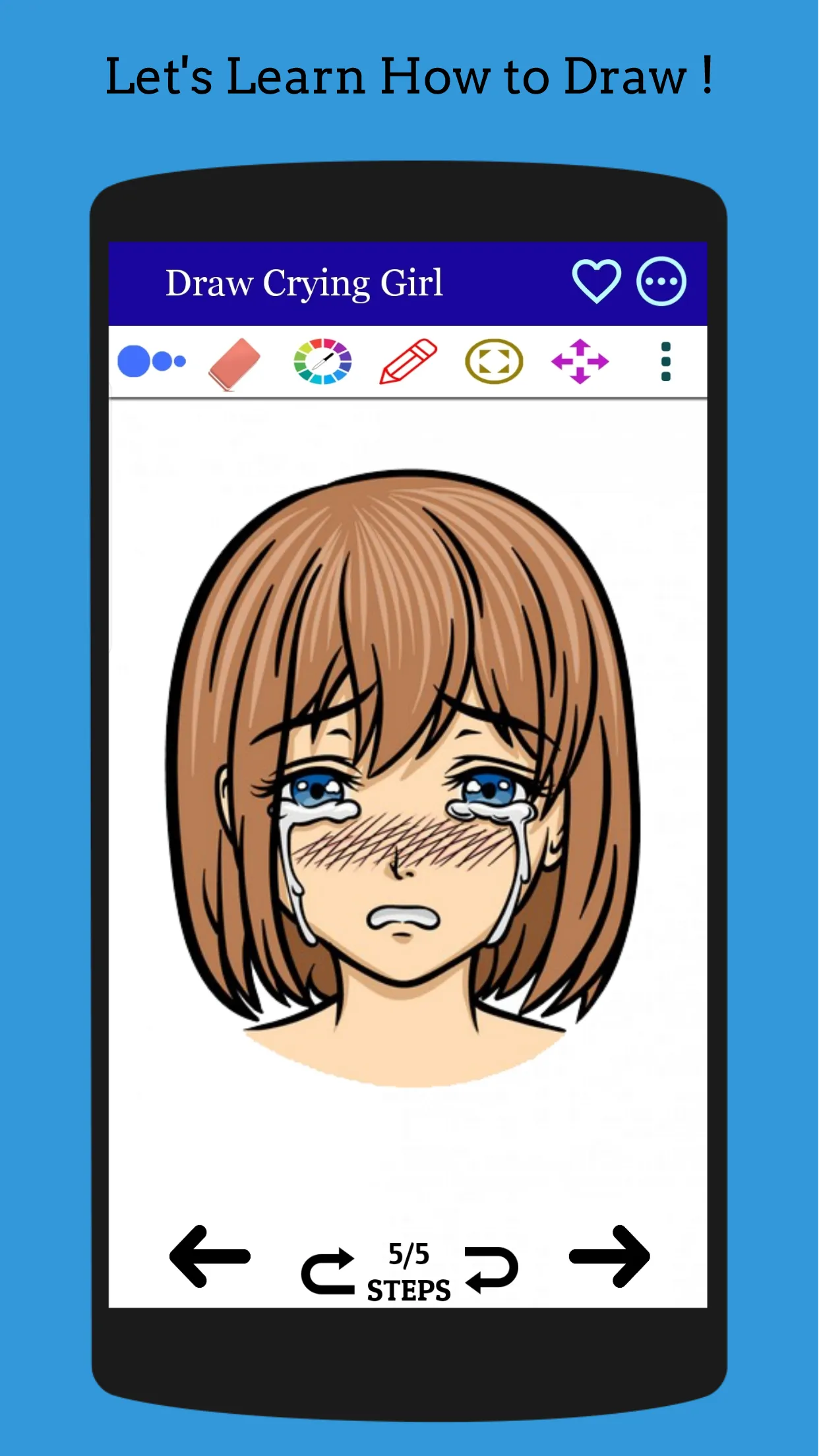 How to Draw a Sad Person | Indus Appstore | Screenshot