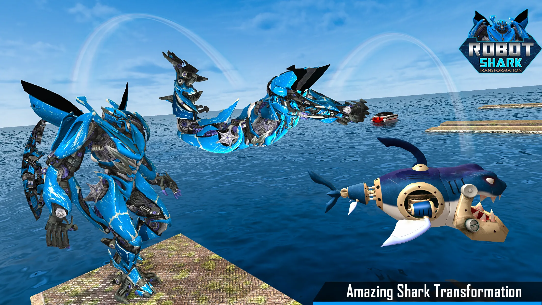 Shark Robot Transformation | Indus Appstore | Screenshot