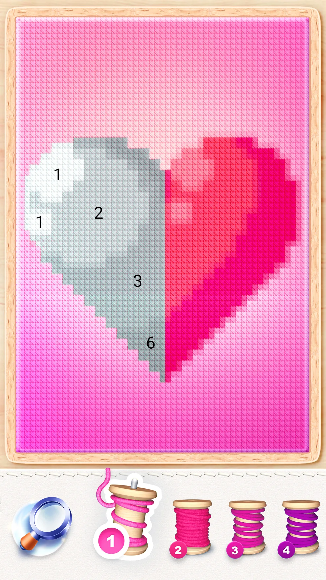 Magic Cross Stitch: Pixel Art | Indus Appstore | Screenshot