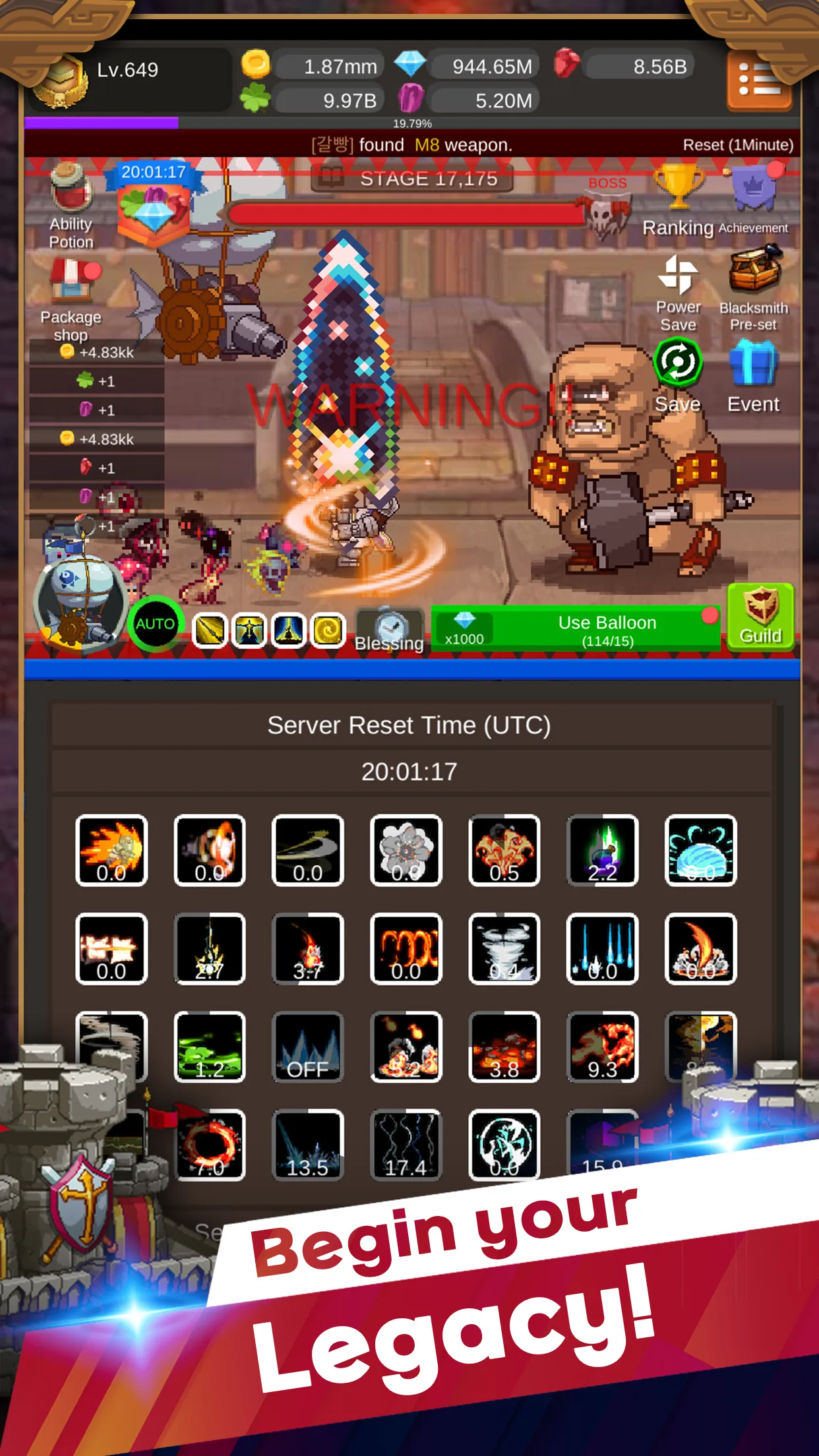 Iron knight : Nonstop Idle RPG | Indus Appstore | Screenshot