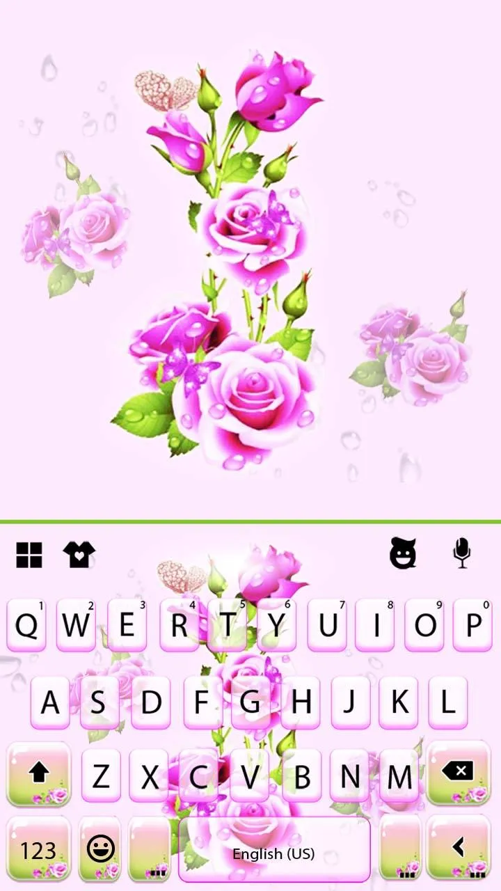 Pink Flowers Theme | Indus Appstore | Screenshot