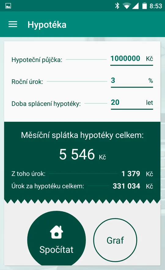 Finanční kalkulačky | Indus Appstore | Screenshot