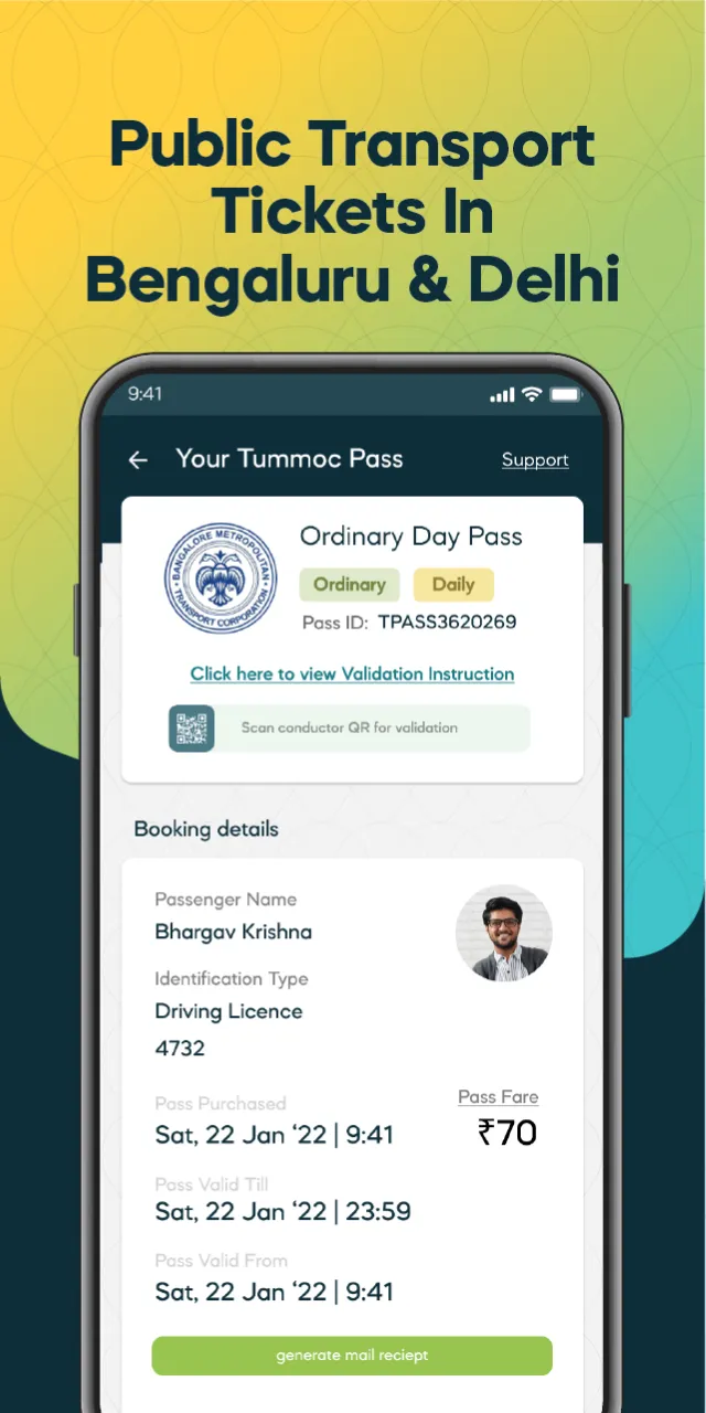 Tummoc: Bus & Metro Ticketing | Indus Appstore | Screenshot