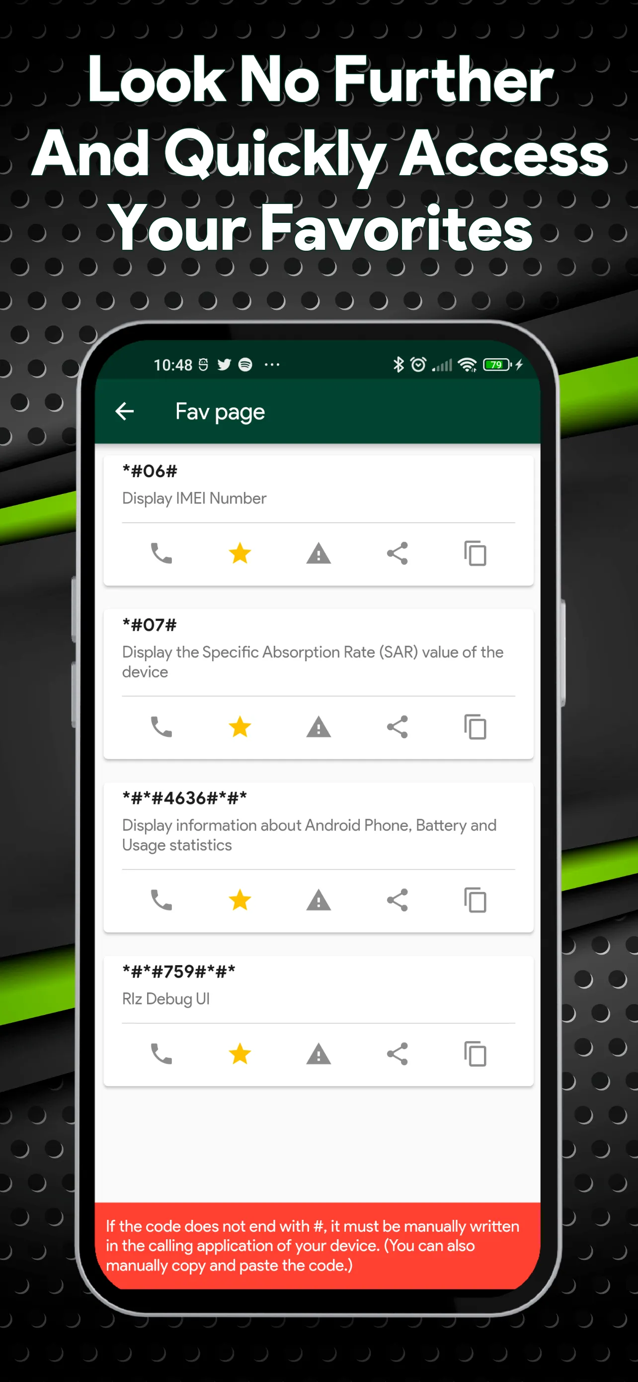 Secret Mobile Codes and Tricks | Indus Appstore | Screenshot