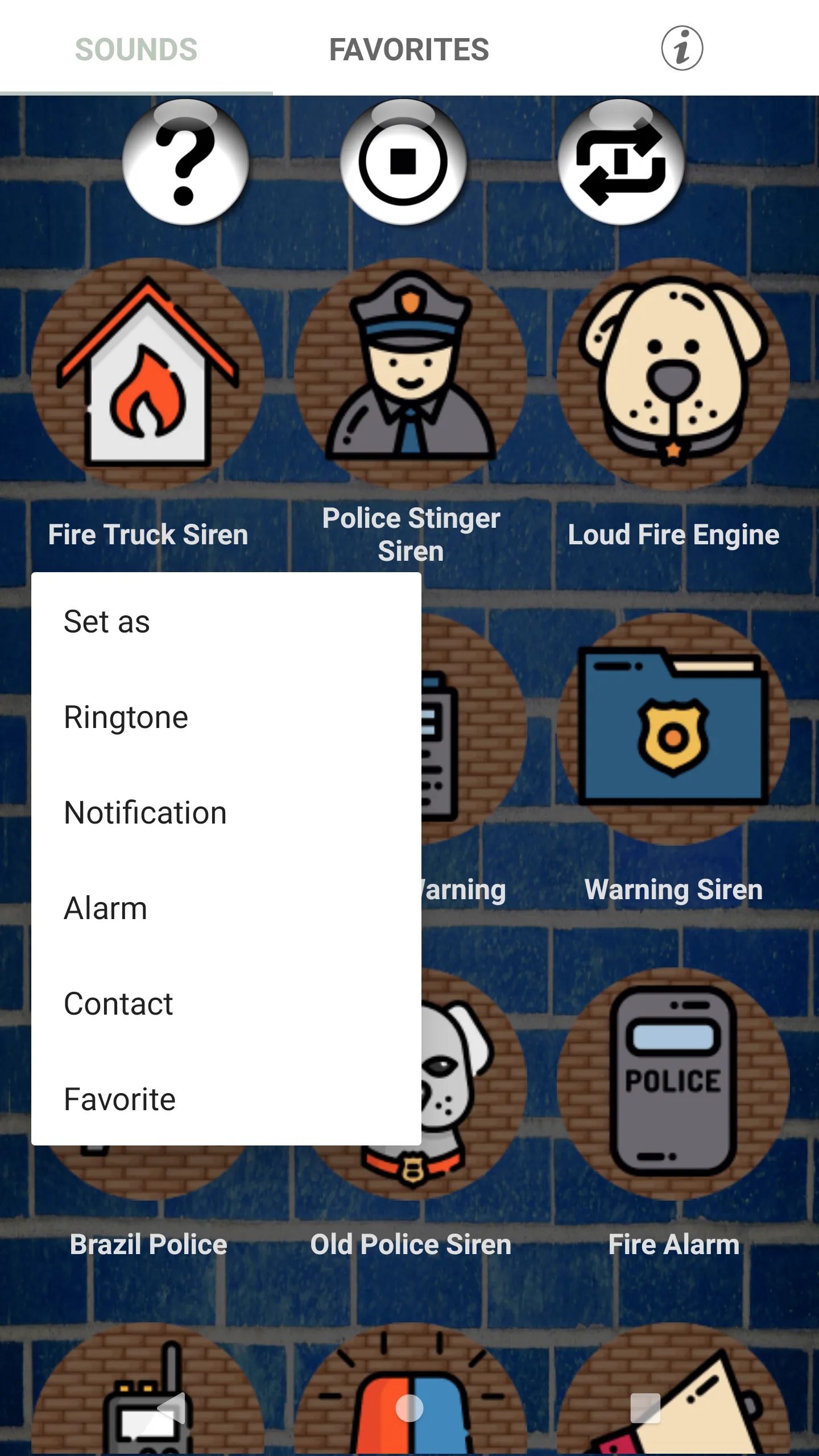 LOUD Police Ringtones | Indus Appstore | Screenshot