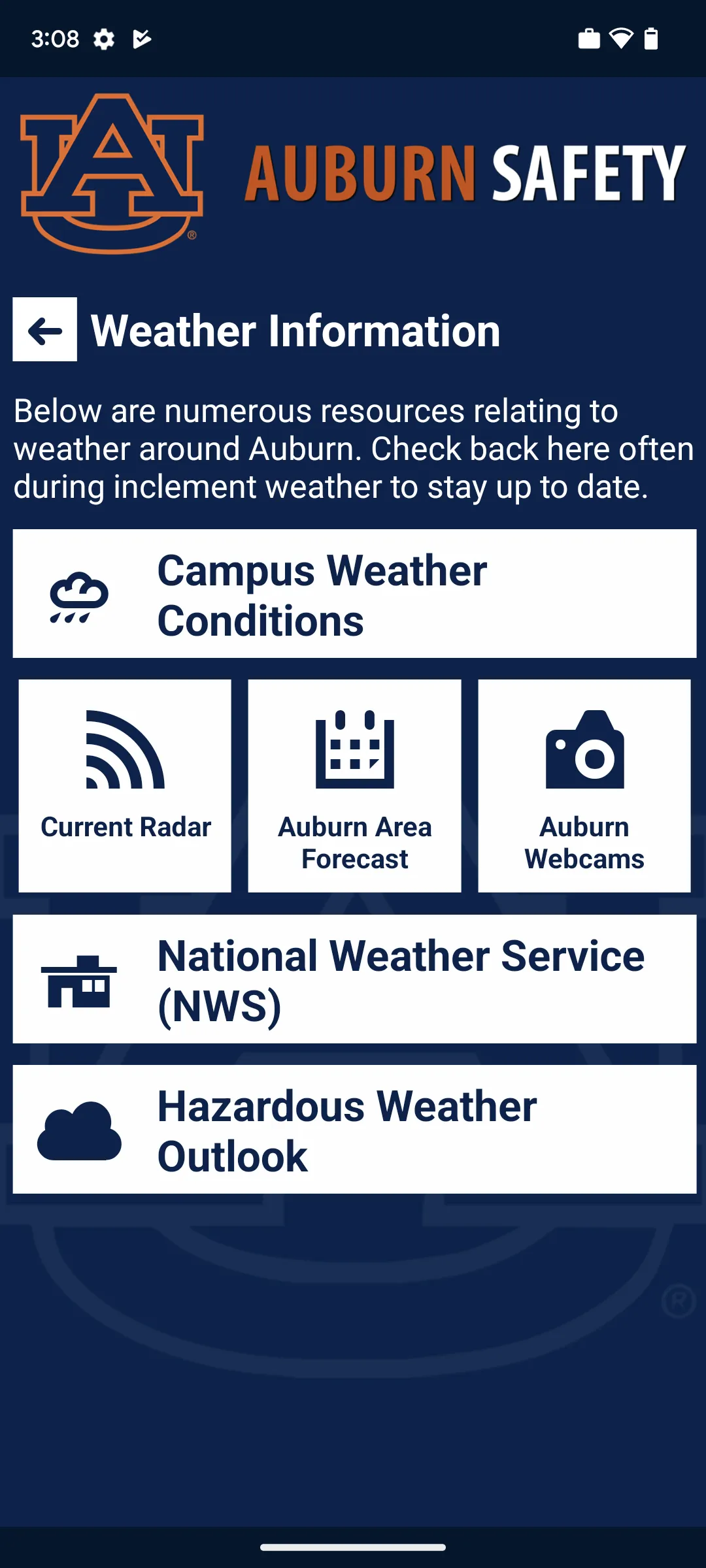 Auburn Safety | Indus Appstore | Screenshot