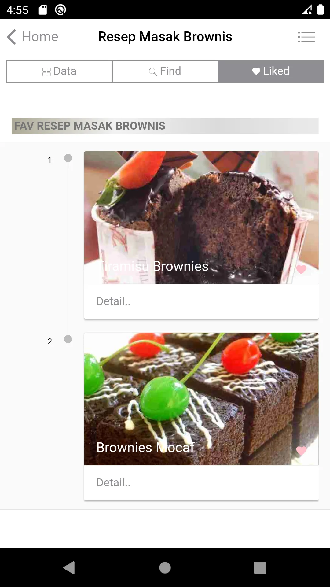 Resep Aneka Kue Brownies | Indus Appstore | Screenshot