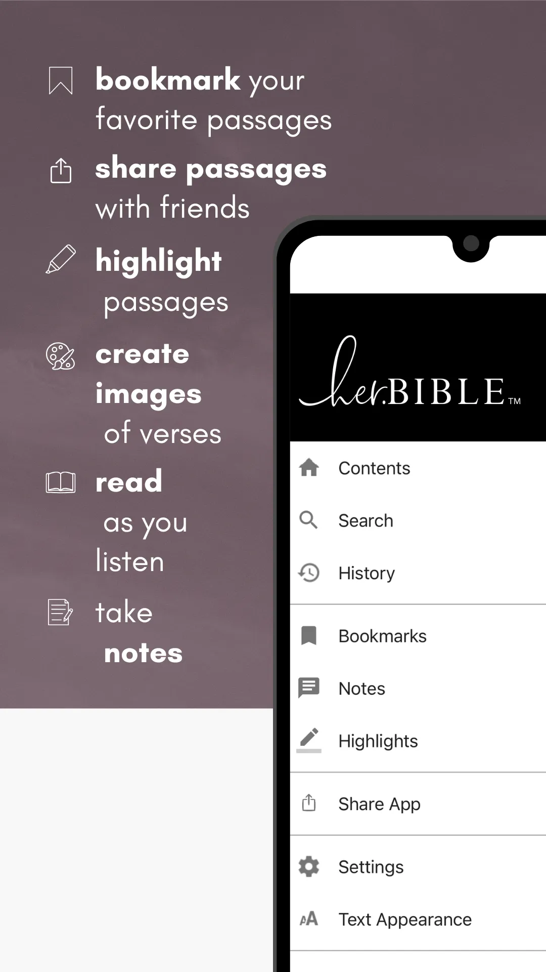 her.BIBLE Women's Audio Bible | Indus Appstore | Screenshot