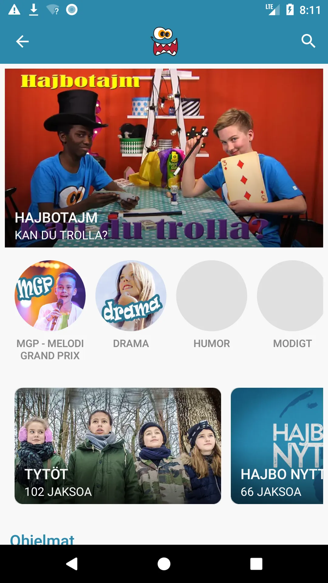 Yle Kids Areena | Indus Appstore | Screenshot