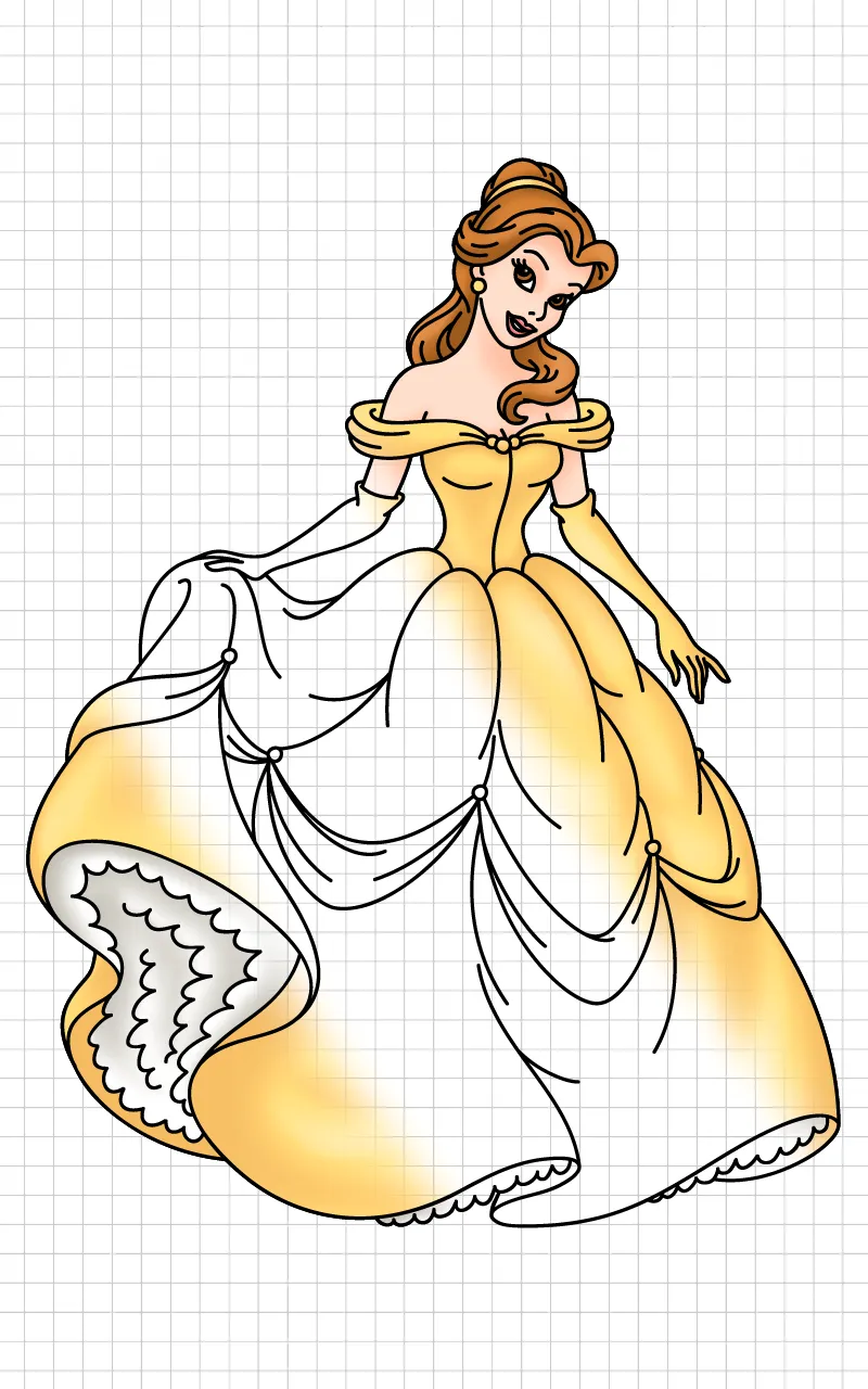 How to Draw Princess Lessons | Indus Appstore | Screenshot