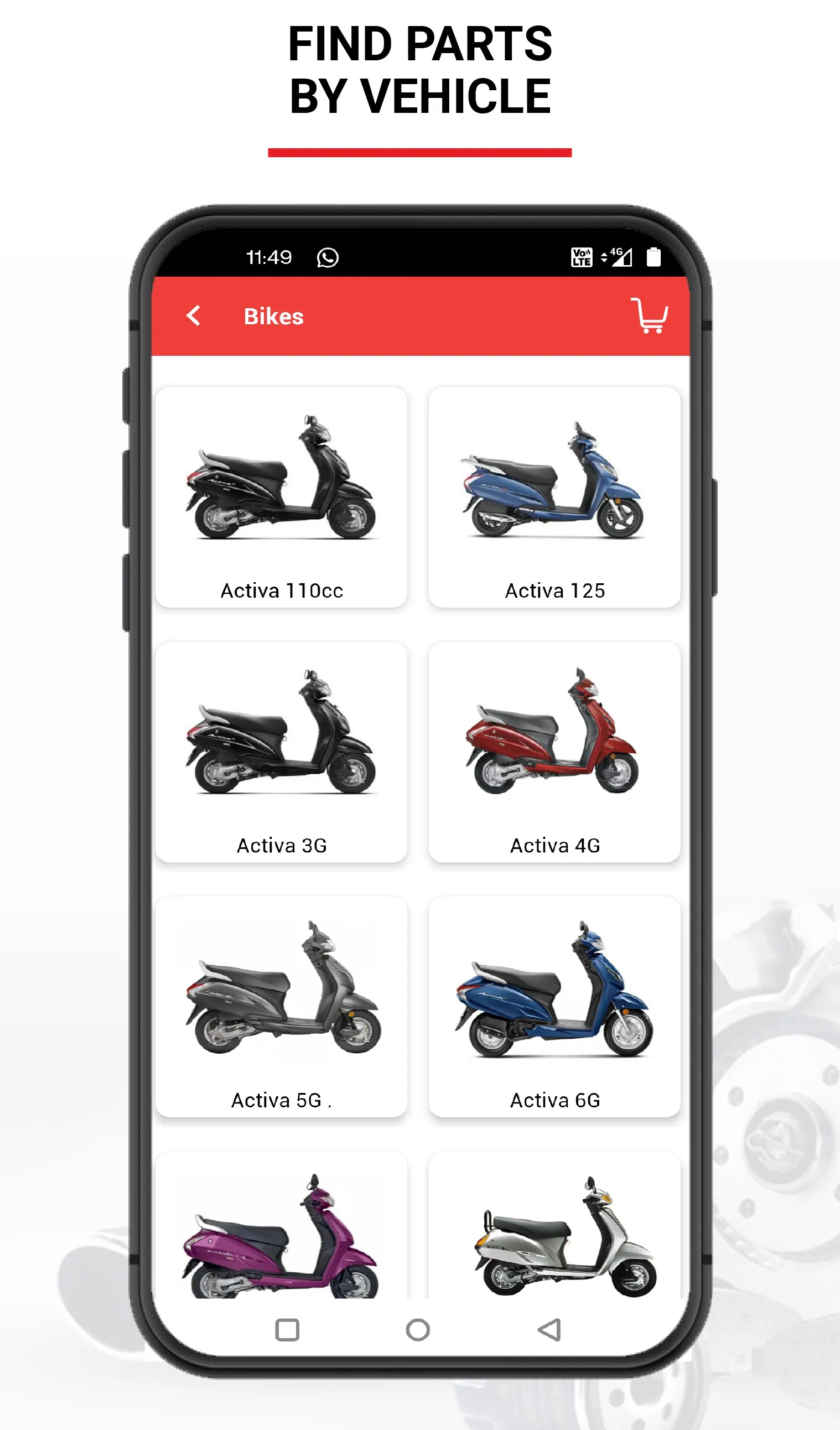 Autotekk-Spare Parts for Bikes | Indus Appstore | Screenshot