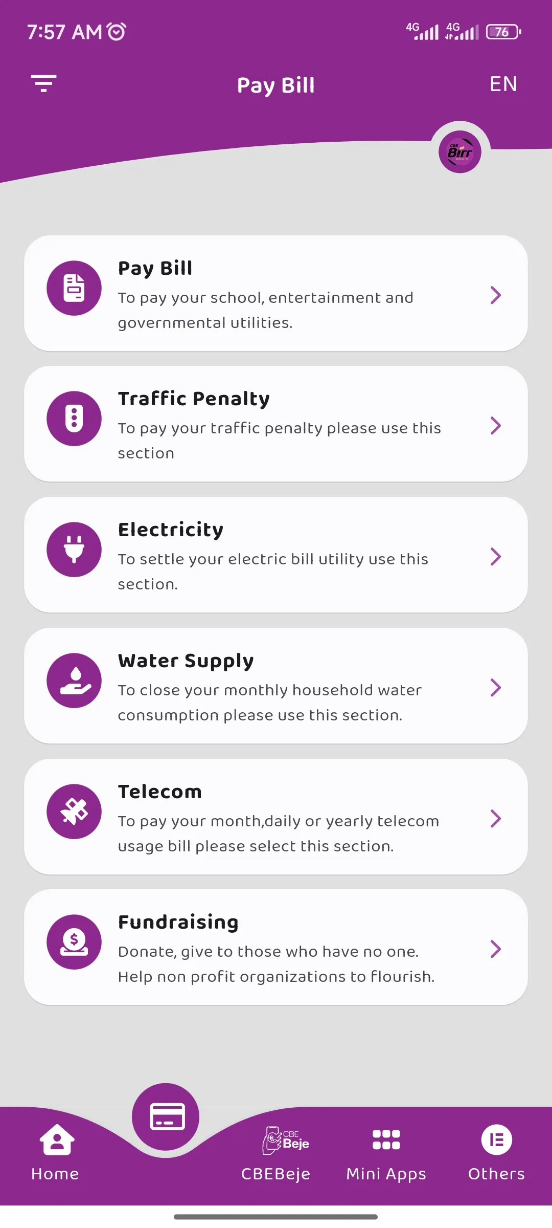 CBEBirr Plus | Indus Appstore | Screenshot