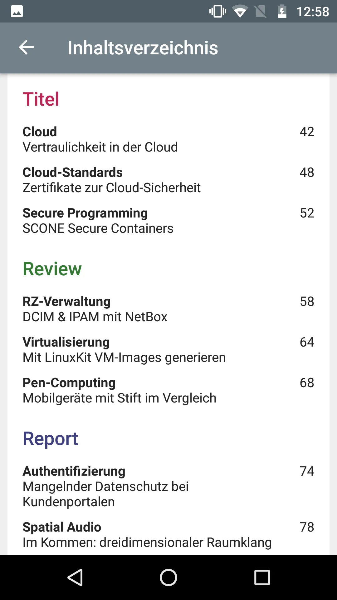 iX Magazin | Indus Appstore | Screenshot