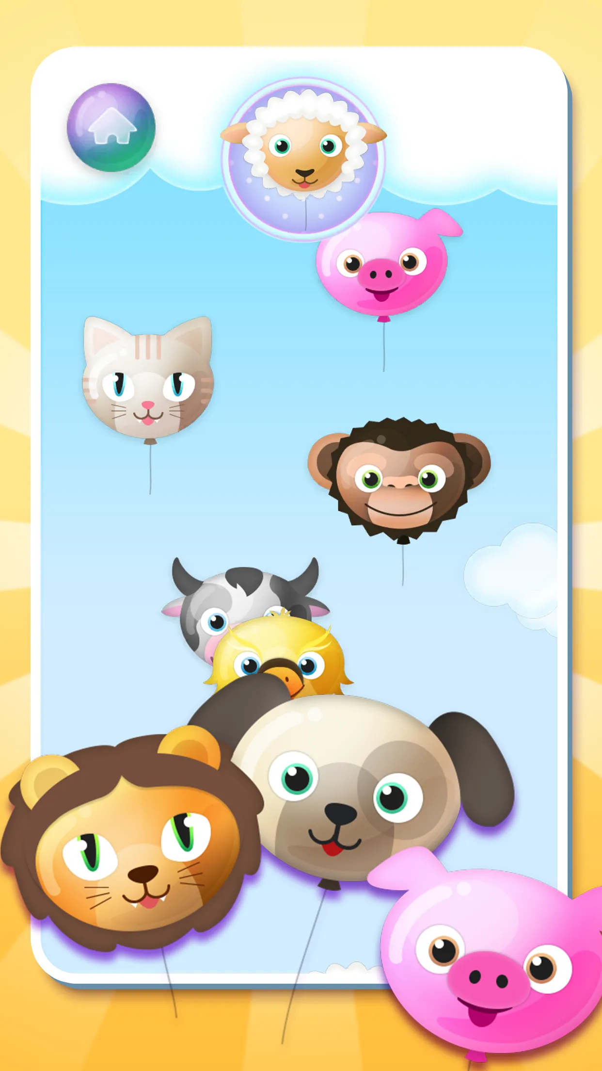 Baby Balloons pop | Indus Appstore | Screenshot