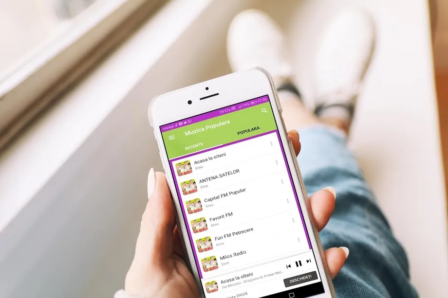 Muzică Populară in Română | Indus Appstore | Screenshot