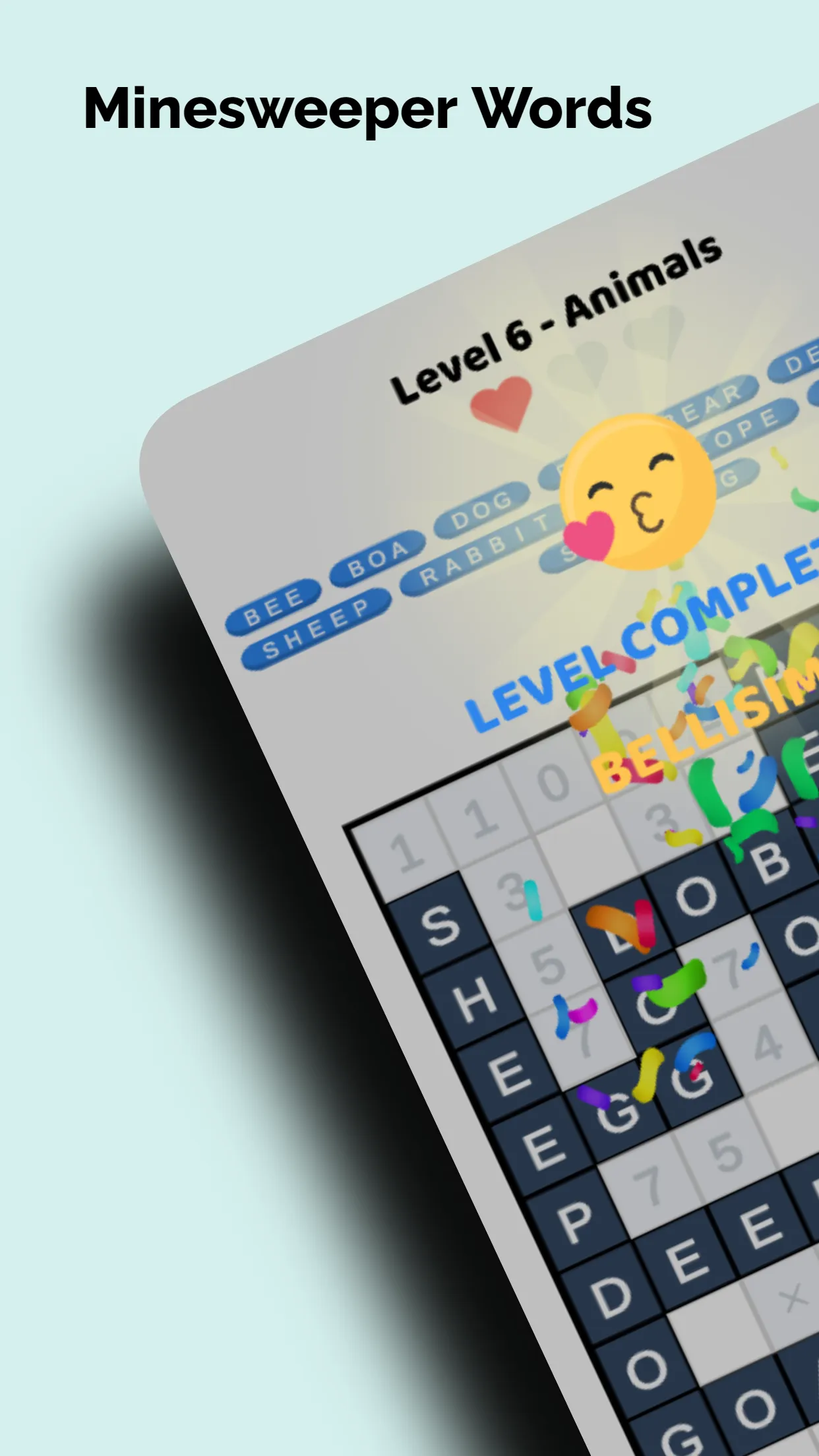 Minesweeper Words Cross Puzzle | Indus Appstore | Screenshot