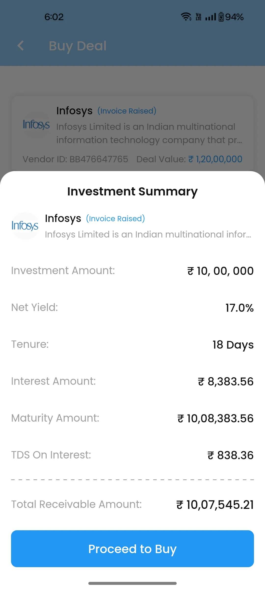 InvoiceTrades | Indus Appstore | Screenshot