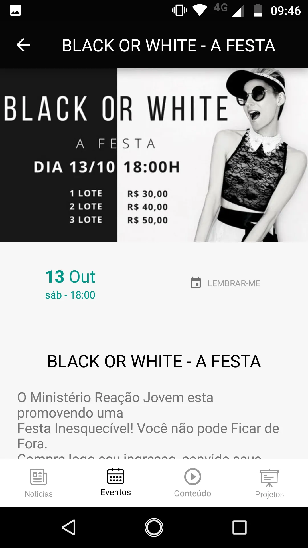 Igreja Batista Reação | Indus Appstore | Screenshot