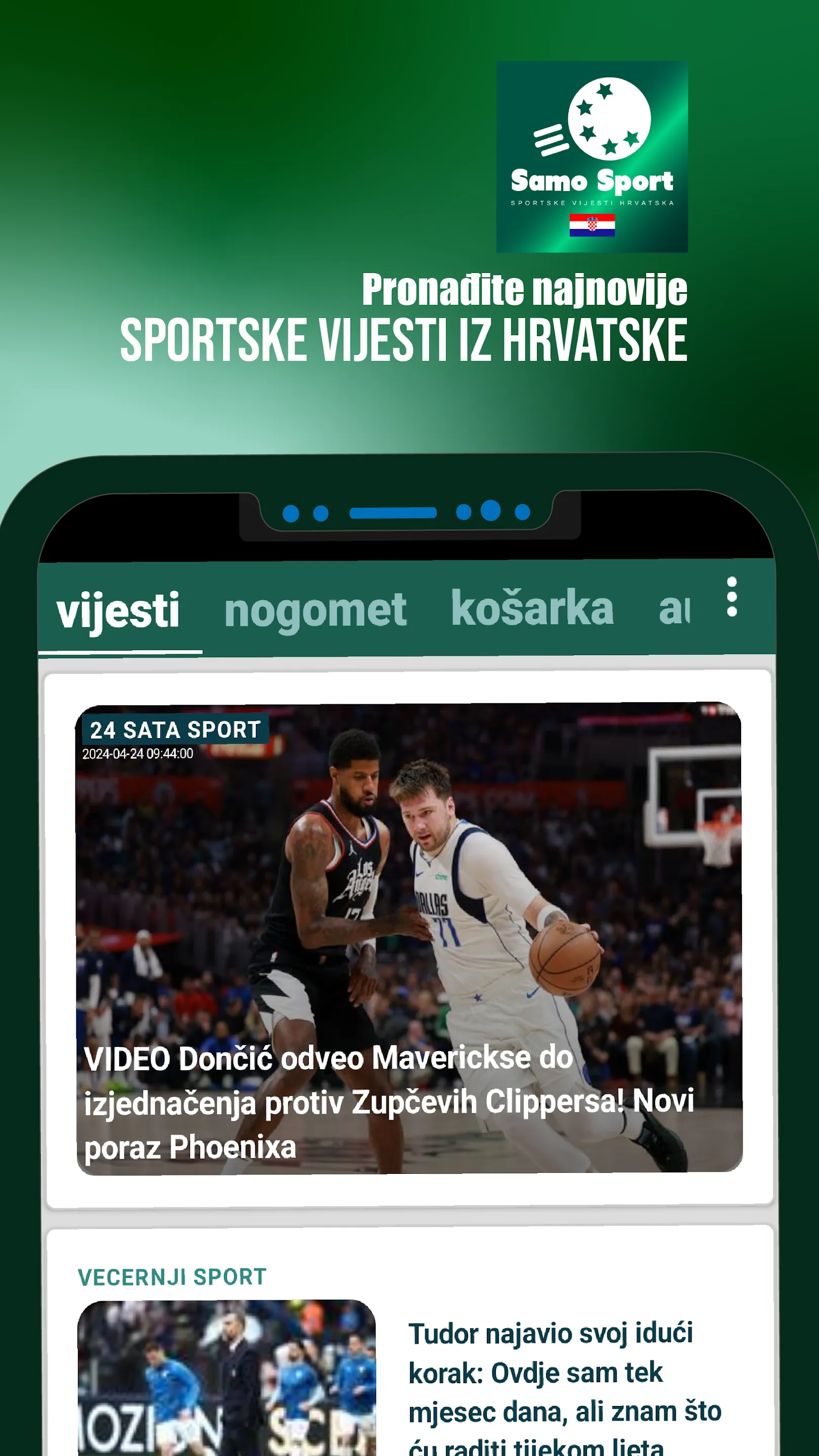 Samo Sport - Sportske Vijesti | Indus Appstore | Screenshot