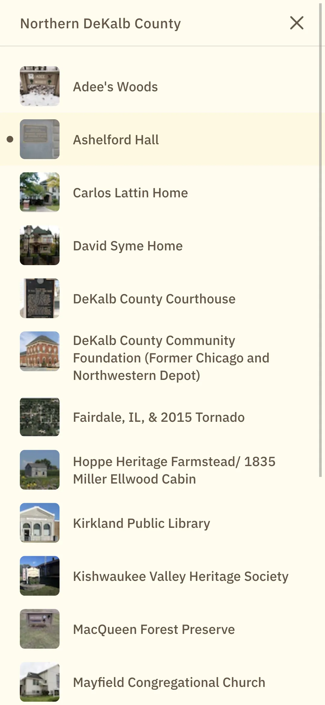 Out and About DeKalb County IL | Indus Appstore | Screenshot