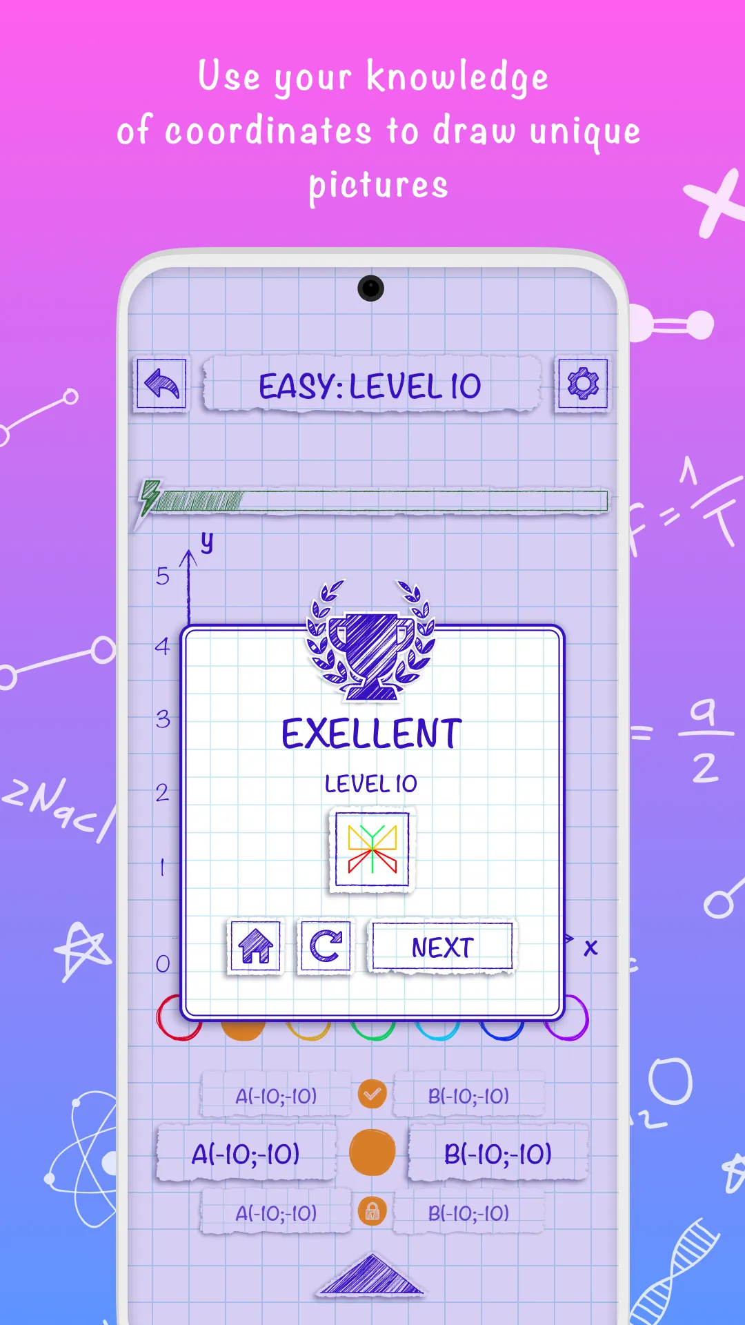 Cartesian graph coordinates | Indus Appstore | Screenshot