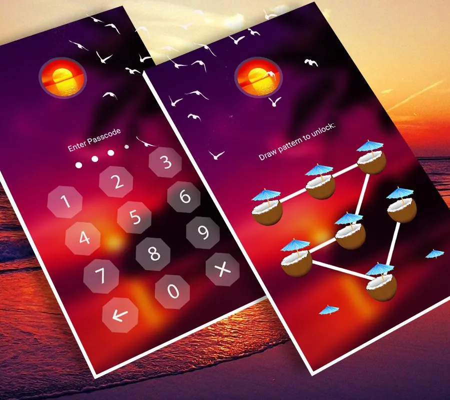 Sunset Launcher Theme | Indus Appstore | Screenshot