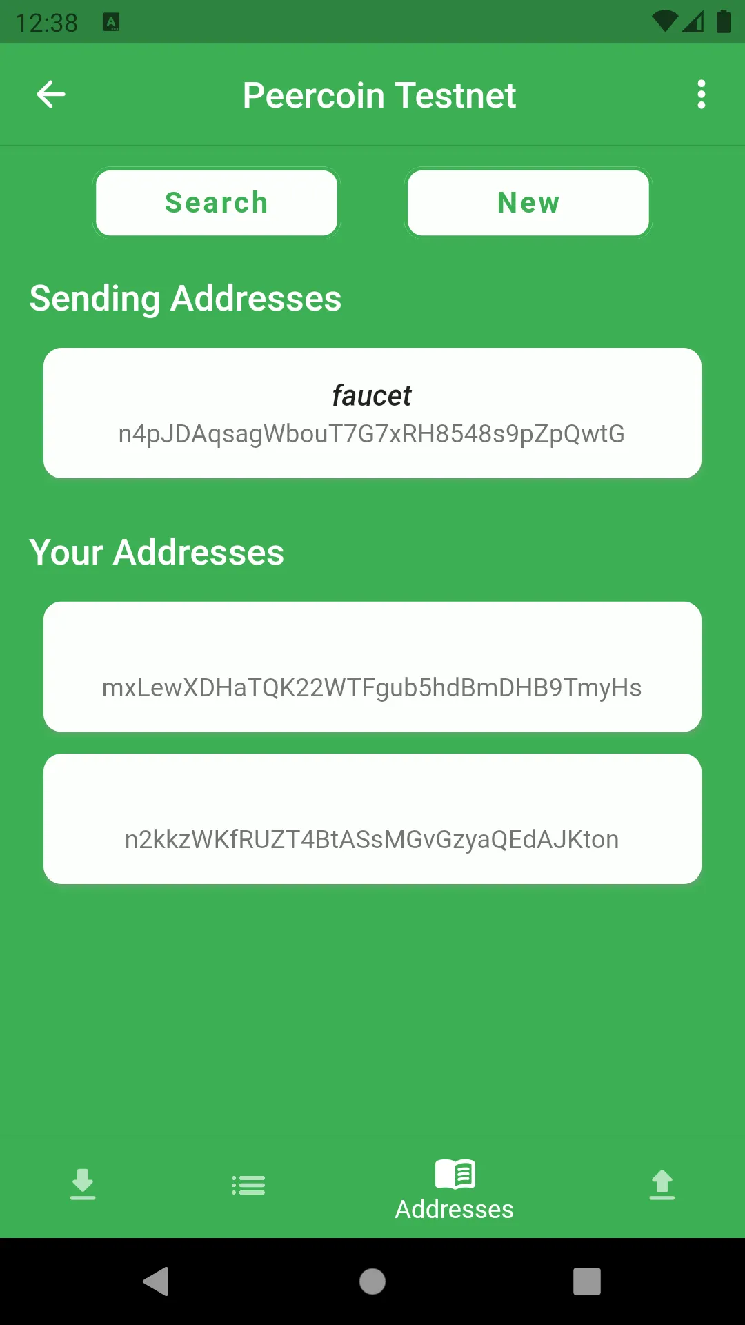 Peercoin Wallet | Indus Appstore | Screenshot