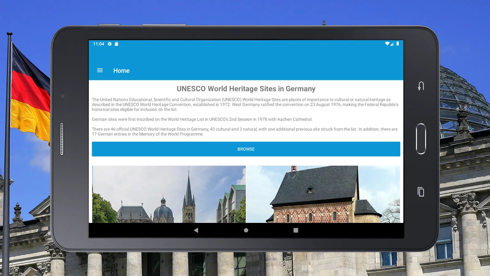 Germany UNESCO Guide | Indus Appstore | Screenshot