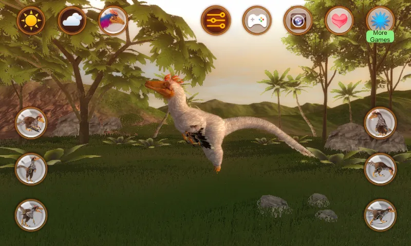 Talking Microraptor | Indus Appstore | Screenshot