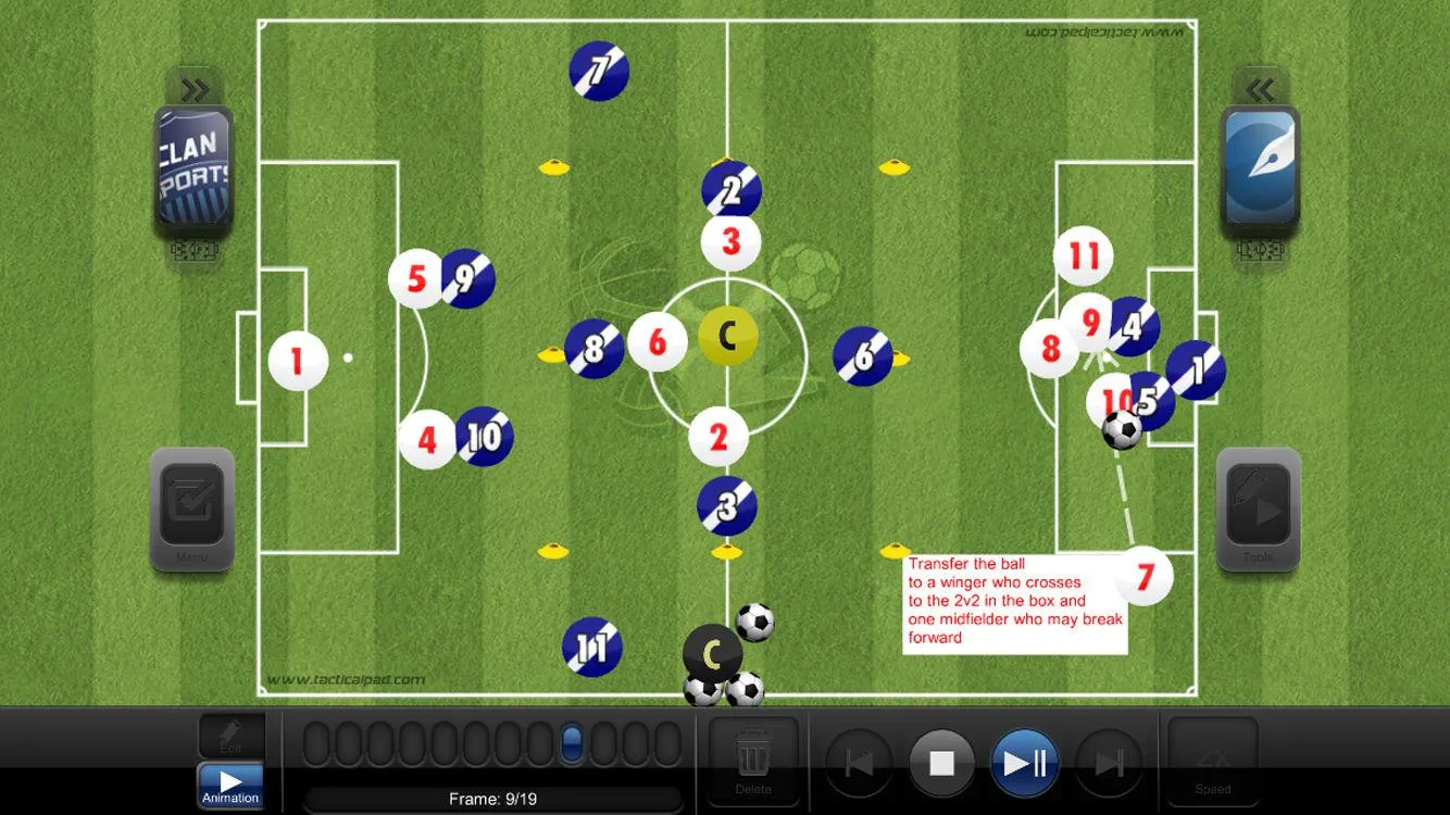 TacticalPad Coach's Whiteboard | Indus Appstore | Screenshot