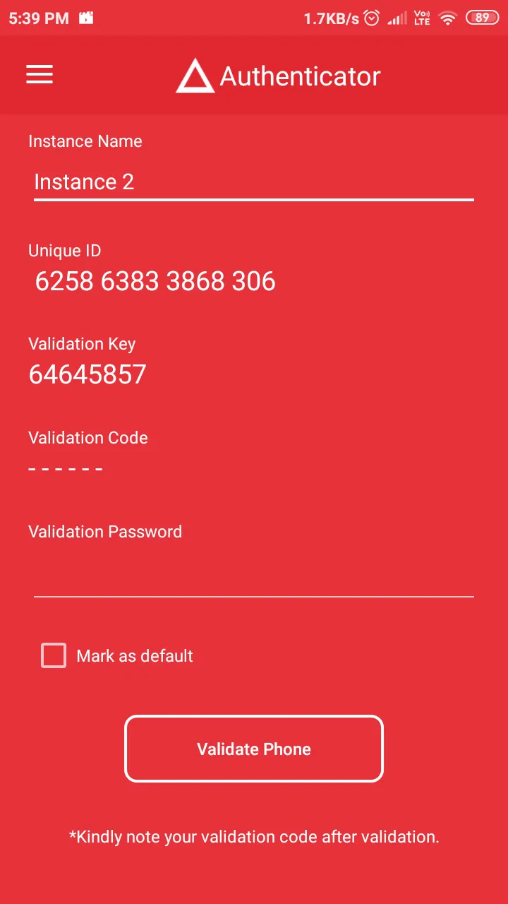 ARCON Authenticator | Indus Appstore | Screenshot