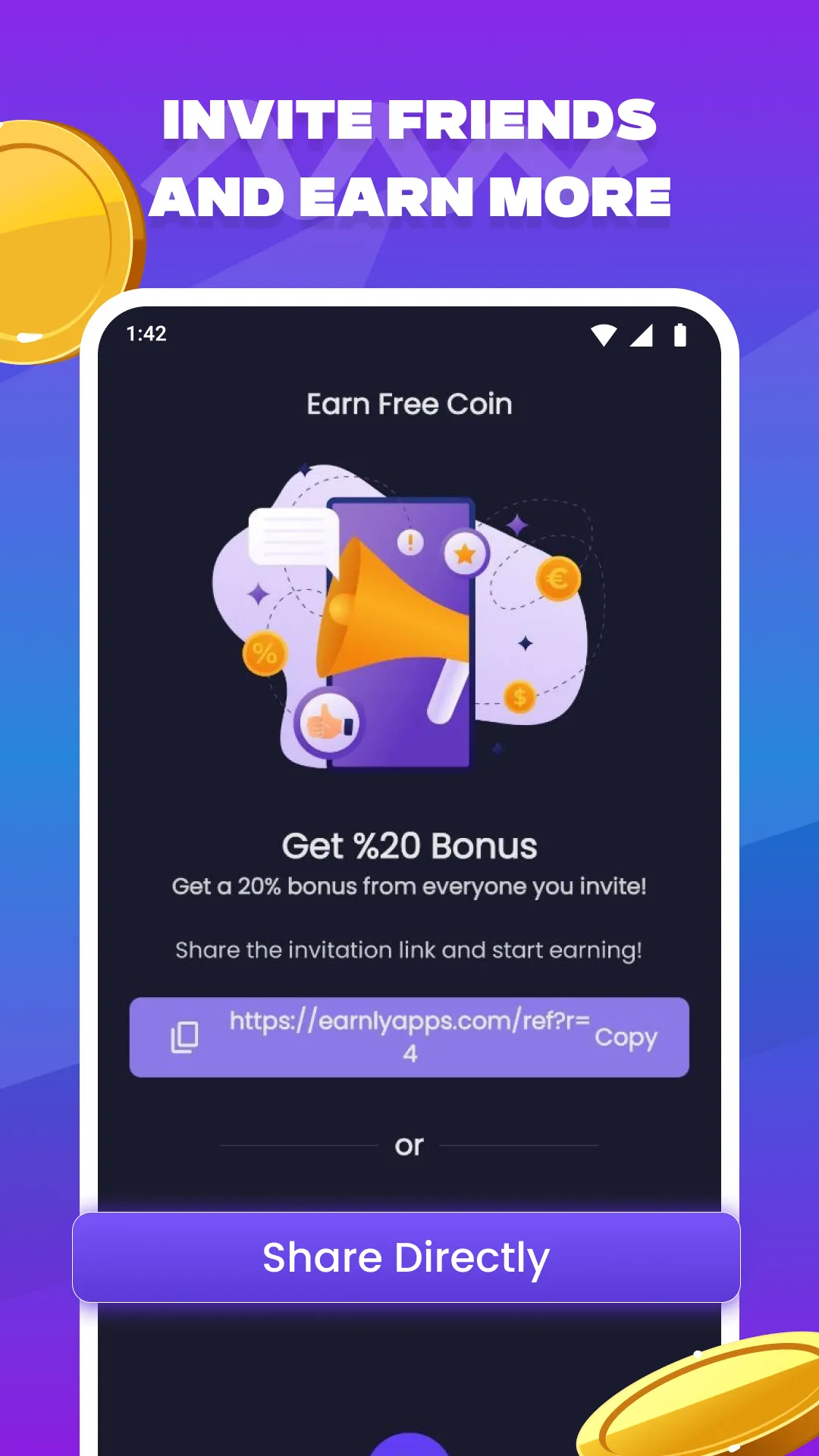 Earnly - Earn Money & Get Cash | Indus Appstore | Screenshot