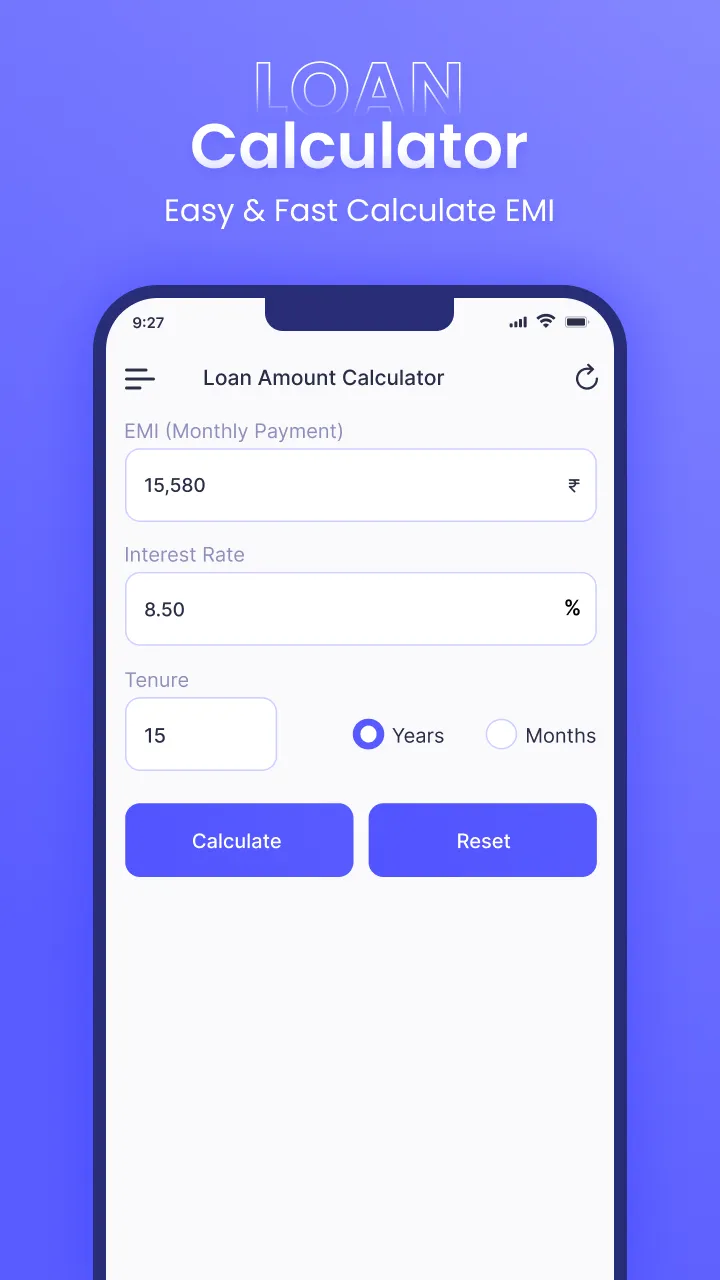 Loan EMI Calculator | Indus Appstore | Screenshot