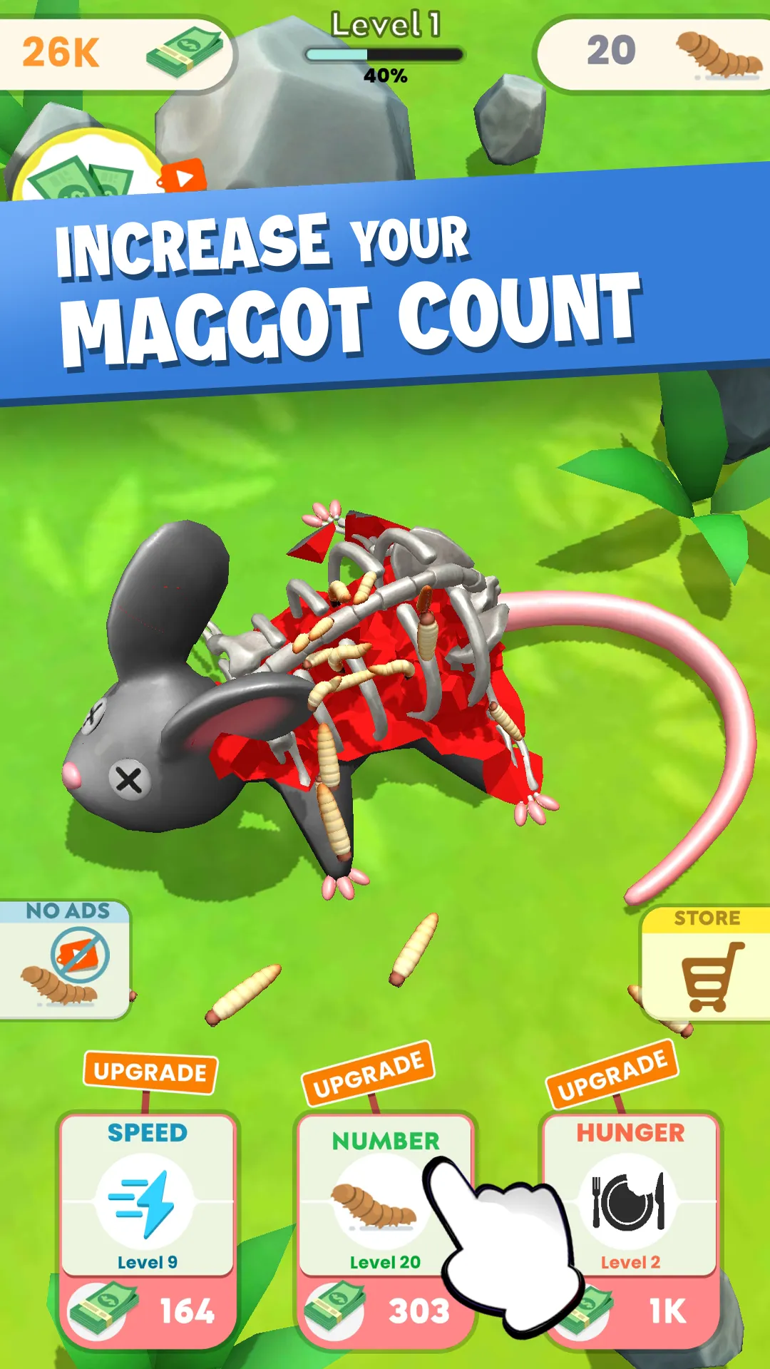 Idle Maggots | Indus Appstore | Screenshot