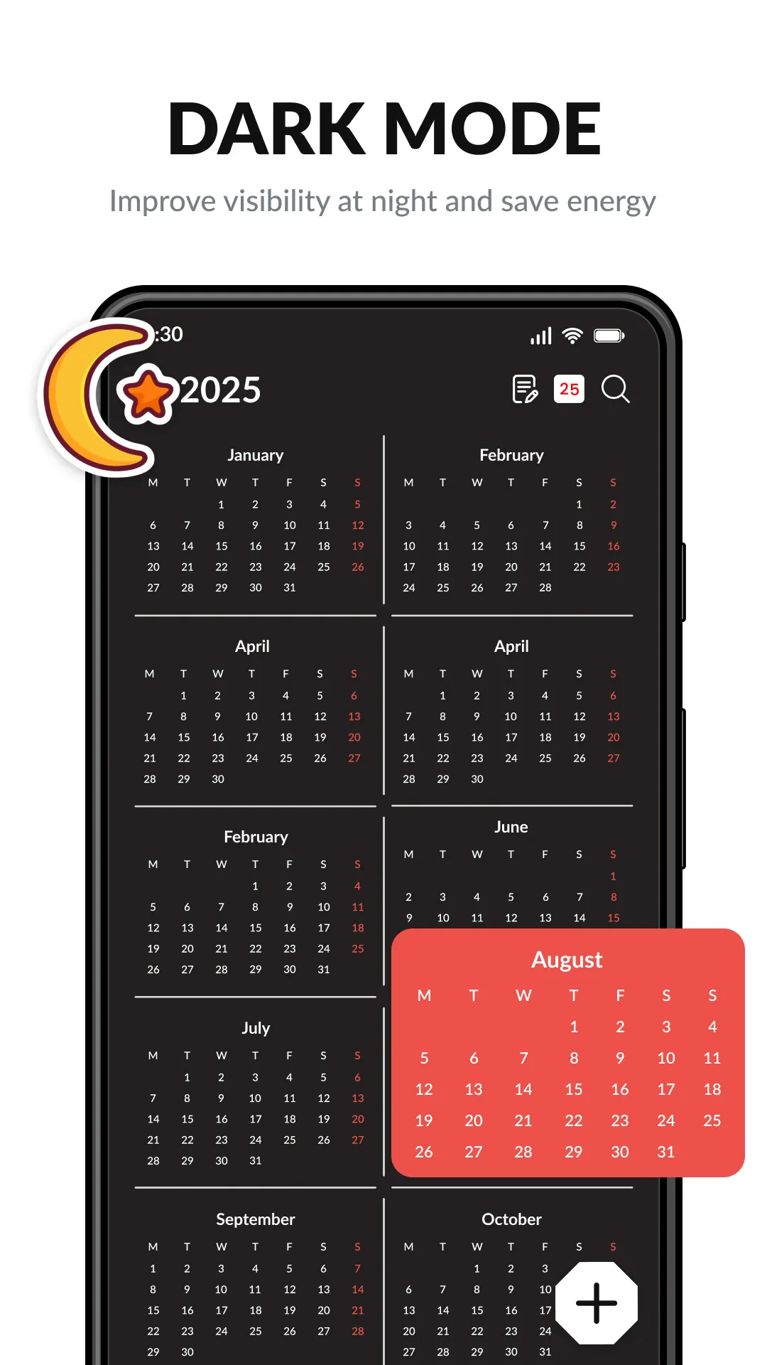 Calendar 2025 | Indus Appstore | Screenshot