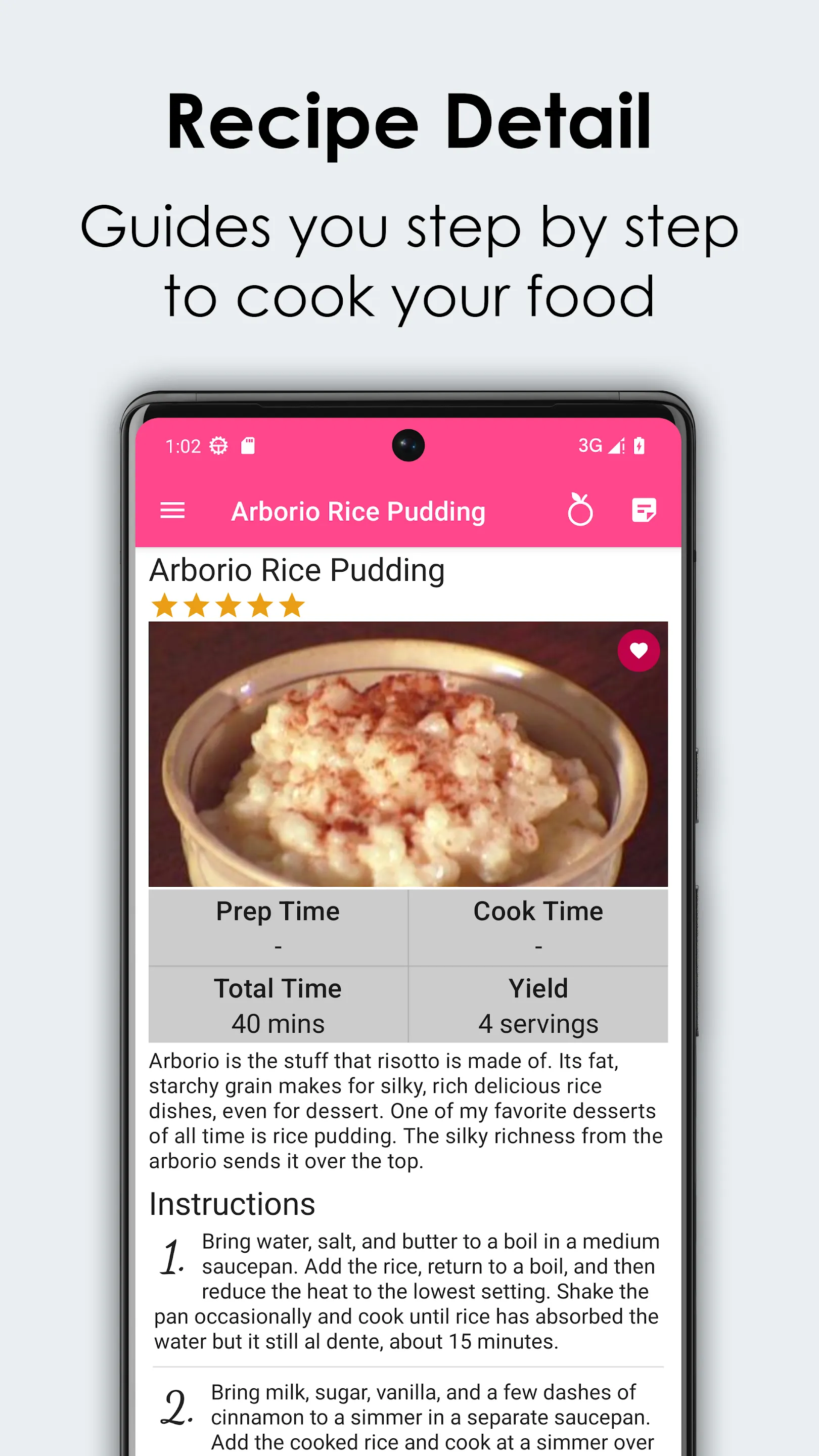 Desserts Recipes Cookbook | Indus Appstore | Screenshot