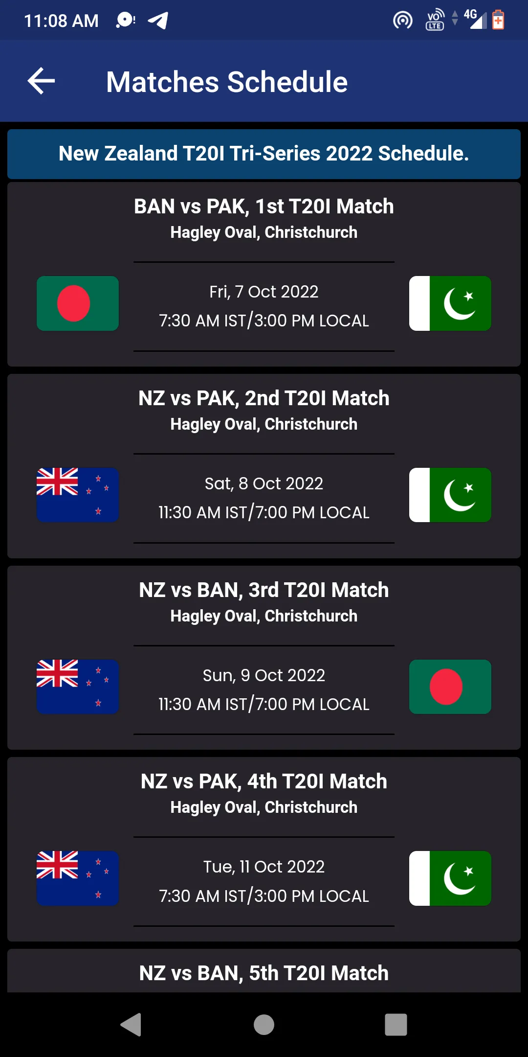 PAK vs SA Live Cricket Score | Indus Appstore | Screenshot