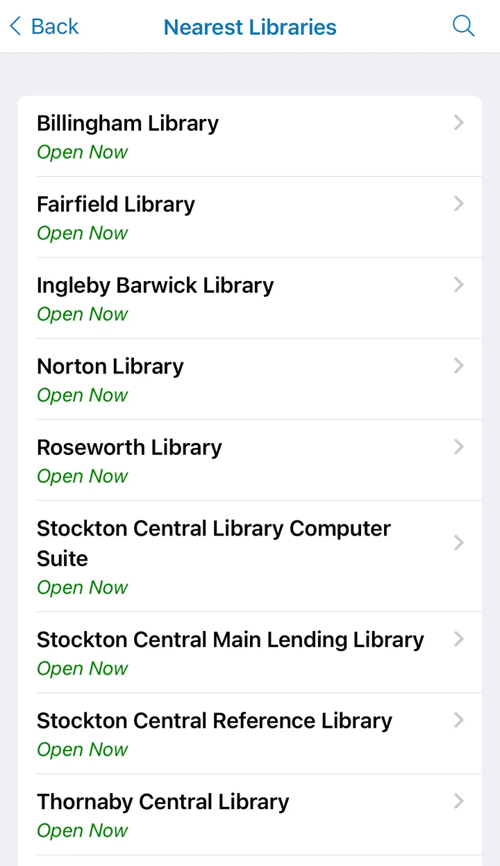 Stockton Libraries | Indus Appstore | Screenshot