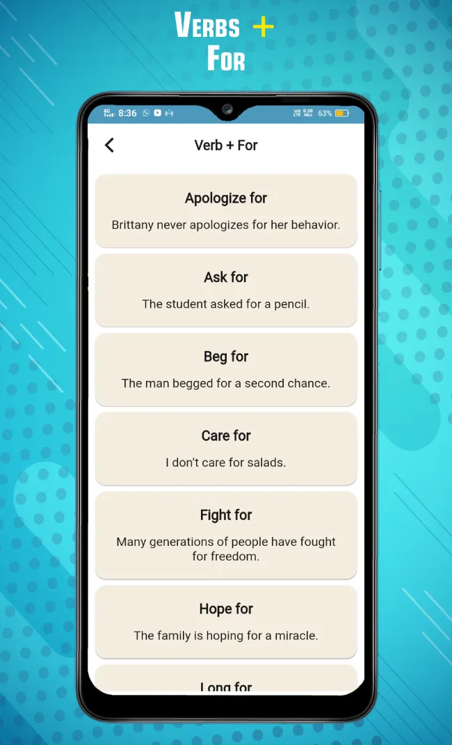 English Verbs, Preposition Dic | Indus Appstore | Screenshot