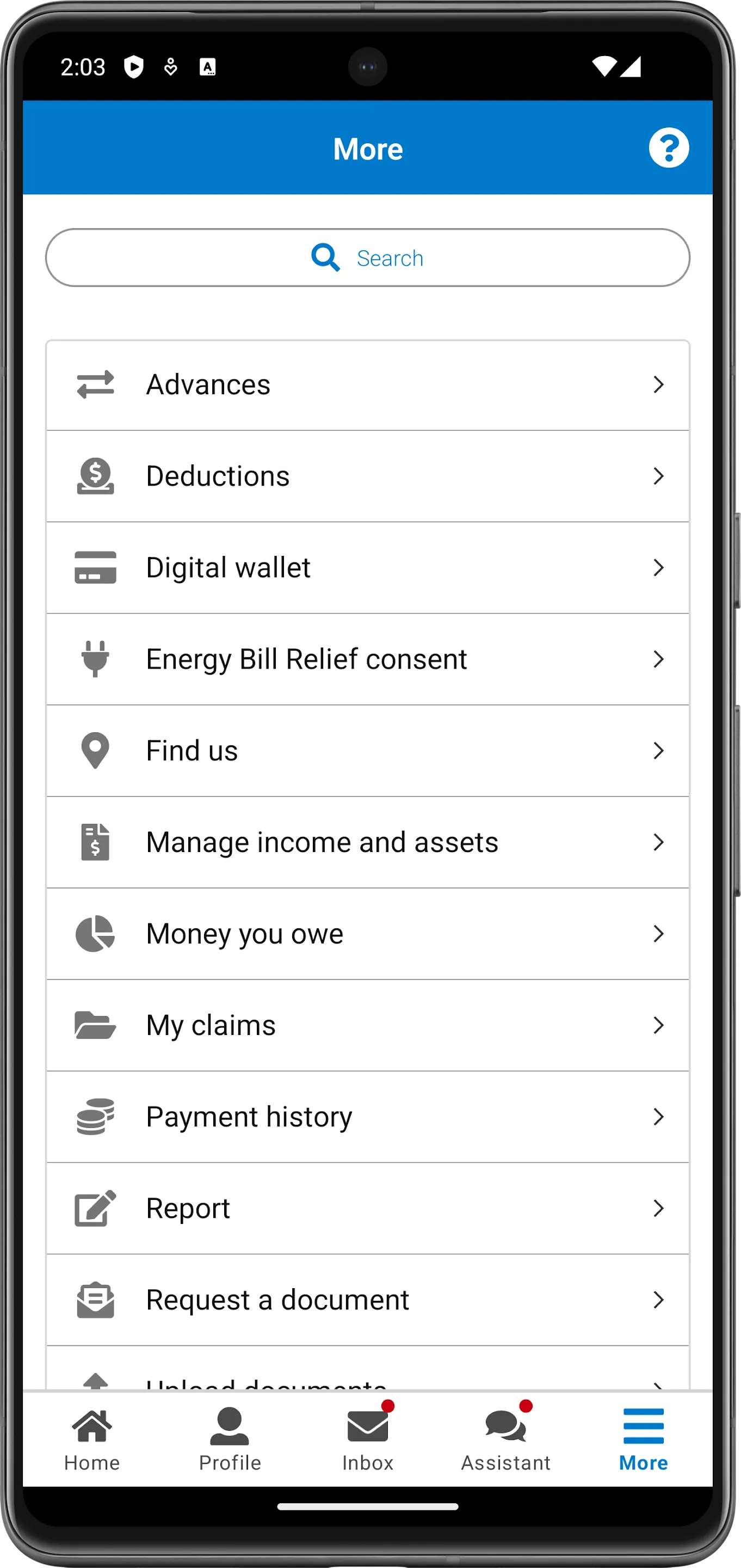 Express Plus Centrelink | Indus Appstore | Screenshot