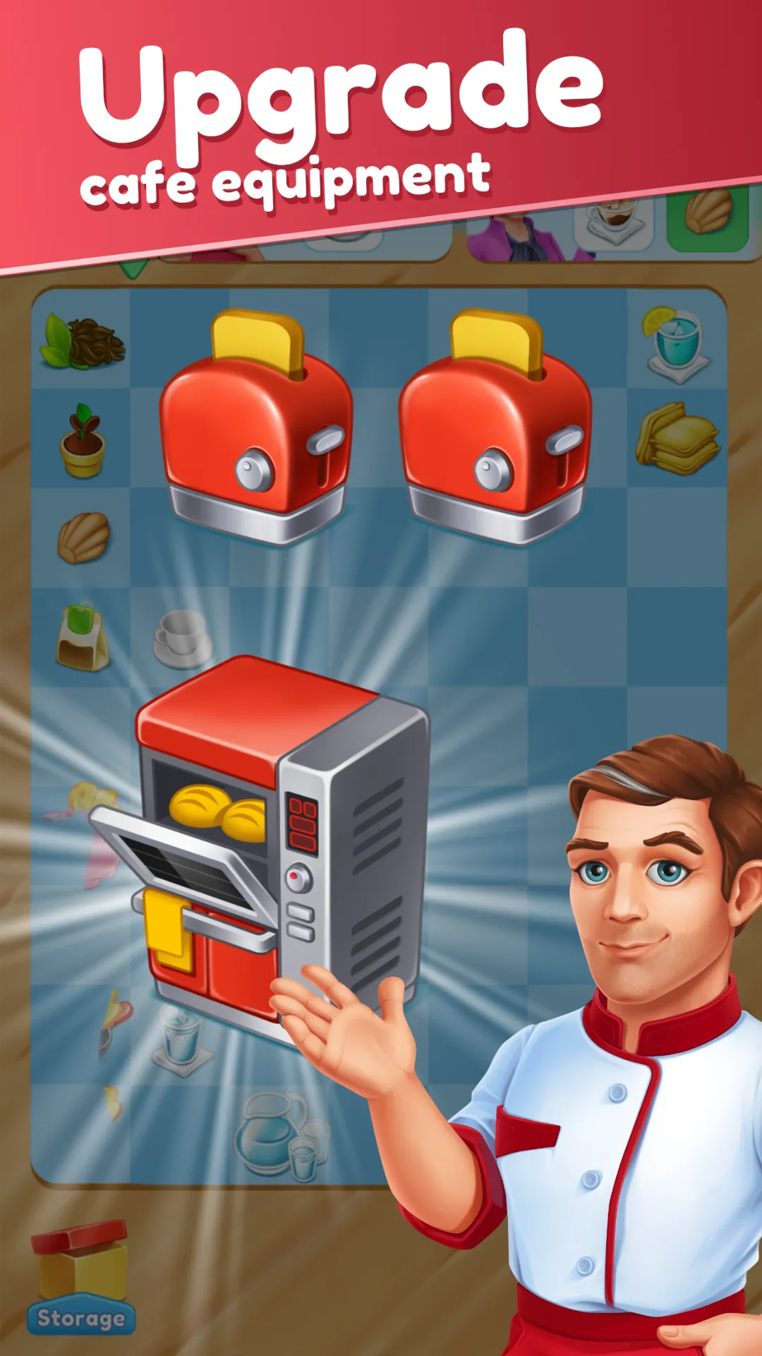 Joy Cafe: Tasty Merge Games | Indus Appstore | Screenshot