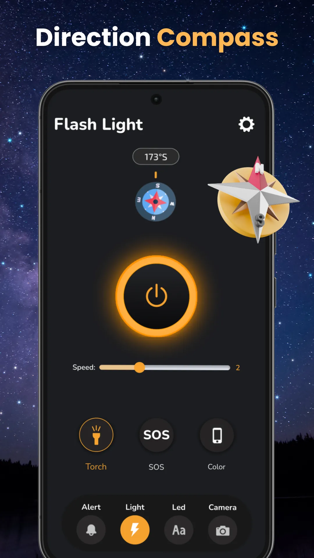 LED Flashlight - Flash Alert | Indus Appstore | Screenshot